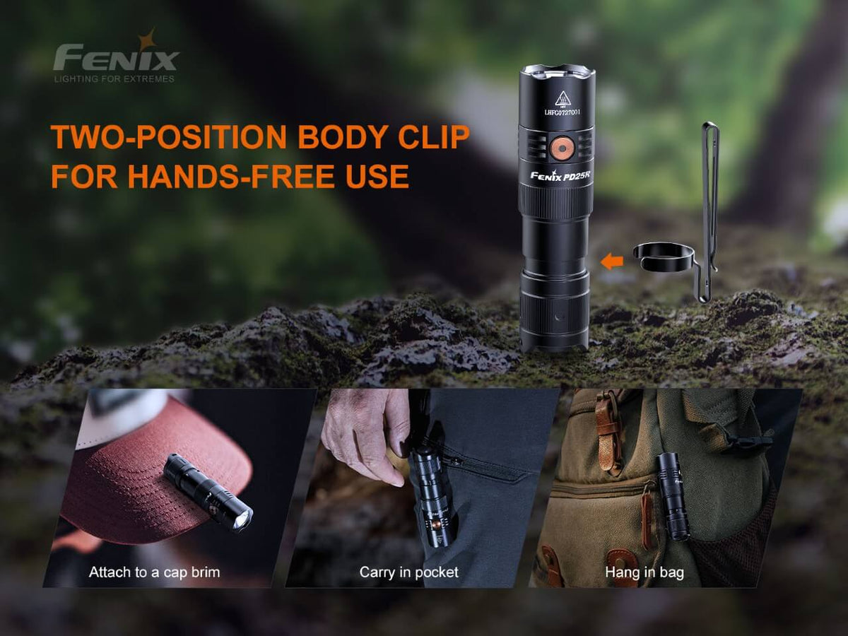 Fenix PD25R Rechargeable LED Flashlight-4