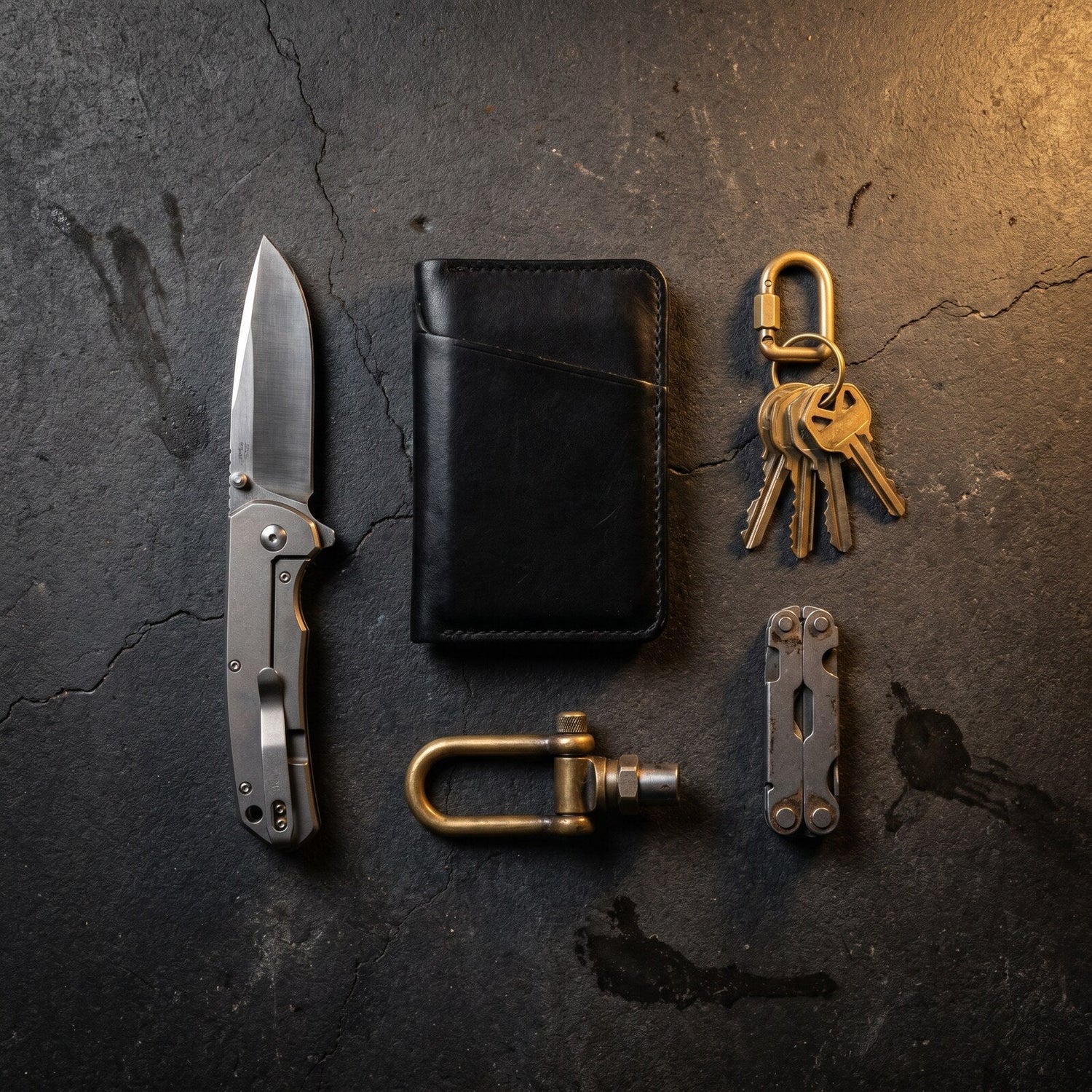 Everyday Carry — concrete and steel