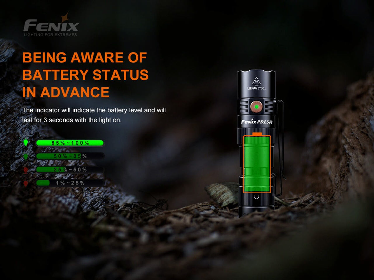 Fenix PD25R Rechargeable LED Flashlight-3