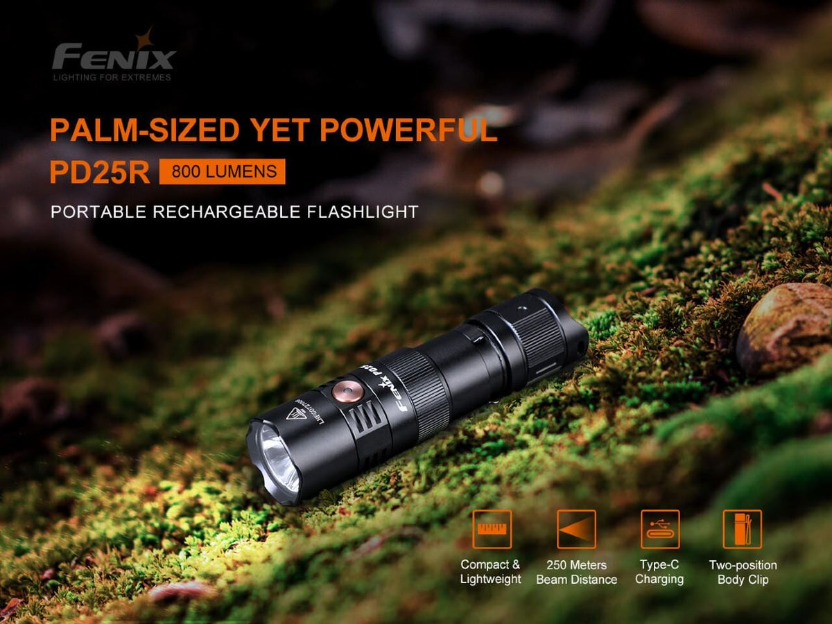 Fenix PD25R Rechargeable LED Flashlight-2