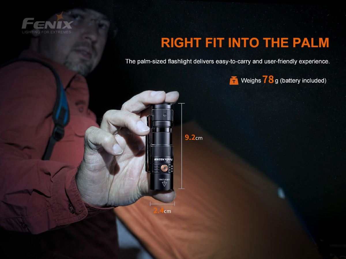 Fenix PD25R Rechargeable LED Flashlight-1