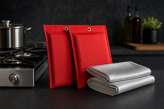 Fire Safety Blanket 2-Pack