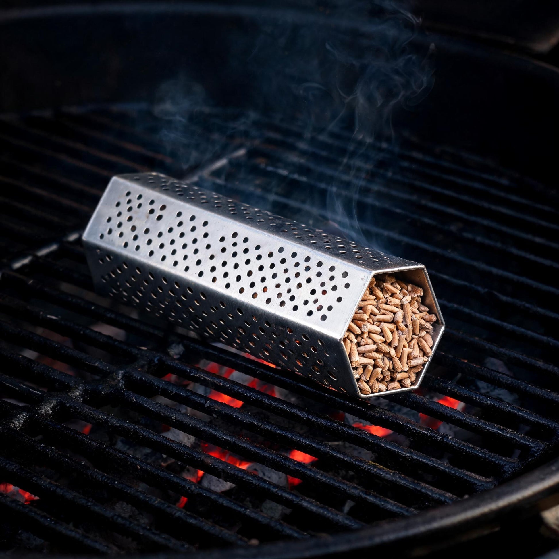 Hexagon Stainless Pellet Smoker Tube