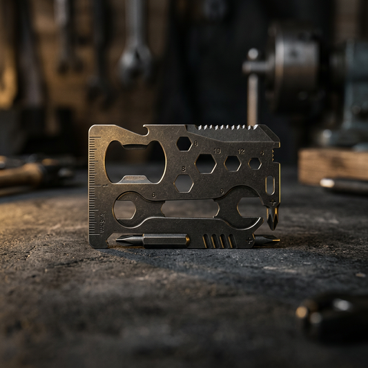 Credit card multitool hero