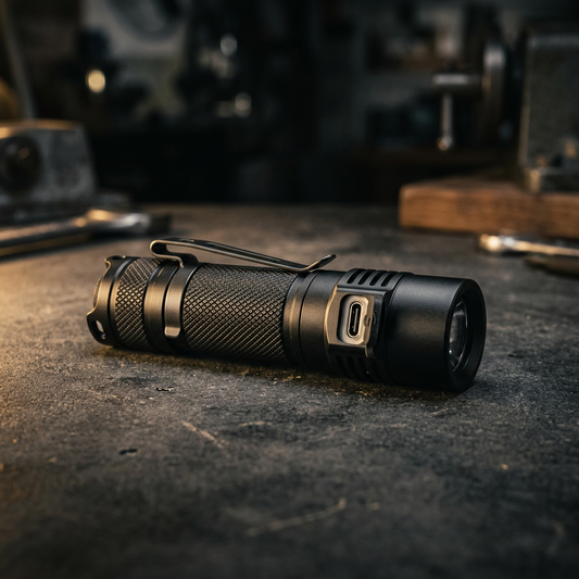 Tactical Flashlight 1600 Lumen hero shot
