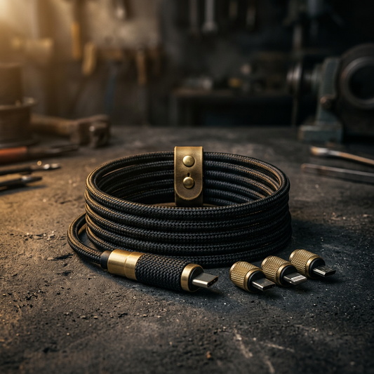 Magnetic charging cable hero