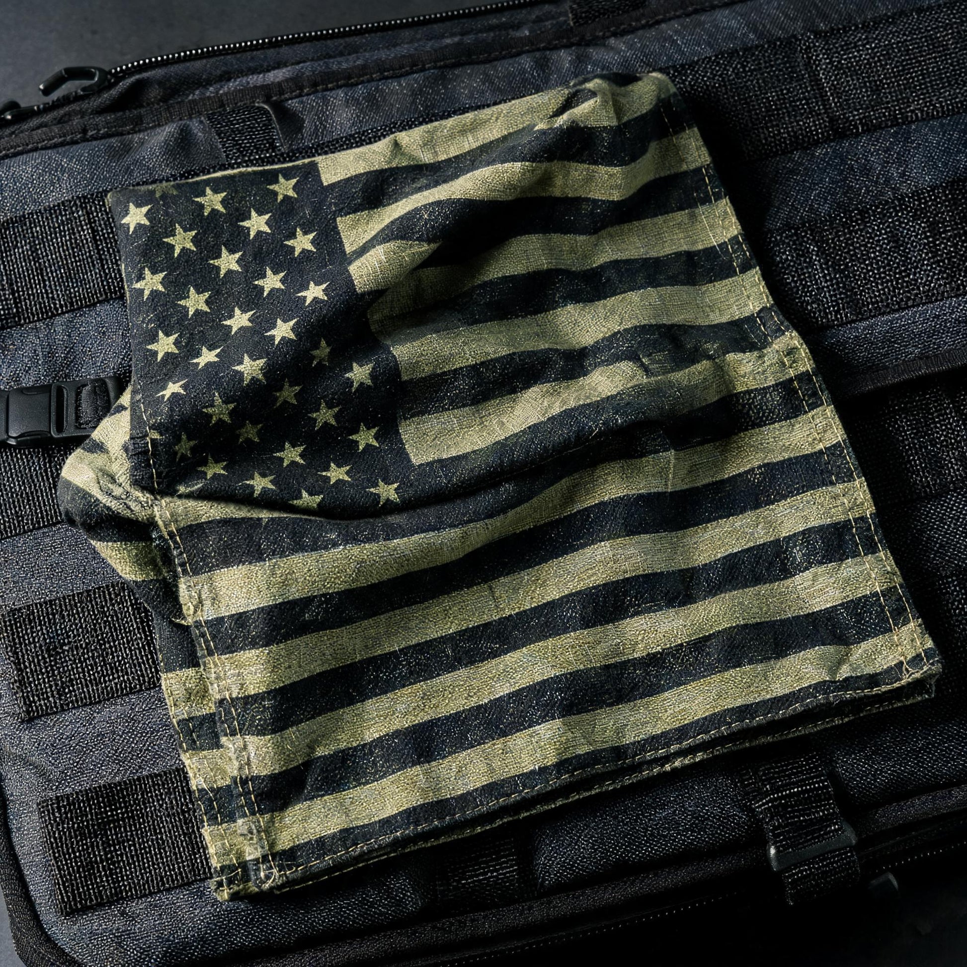 Subdued American Flag Bandana