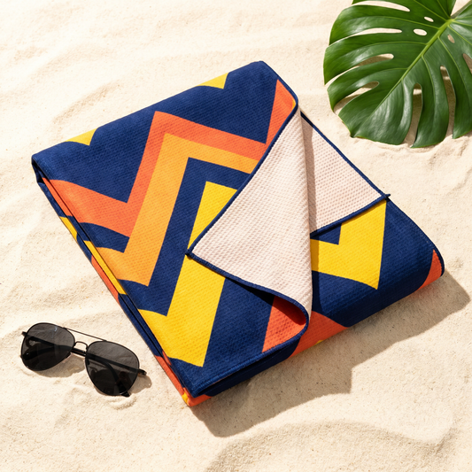 Quick-dry microfiber beach towel