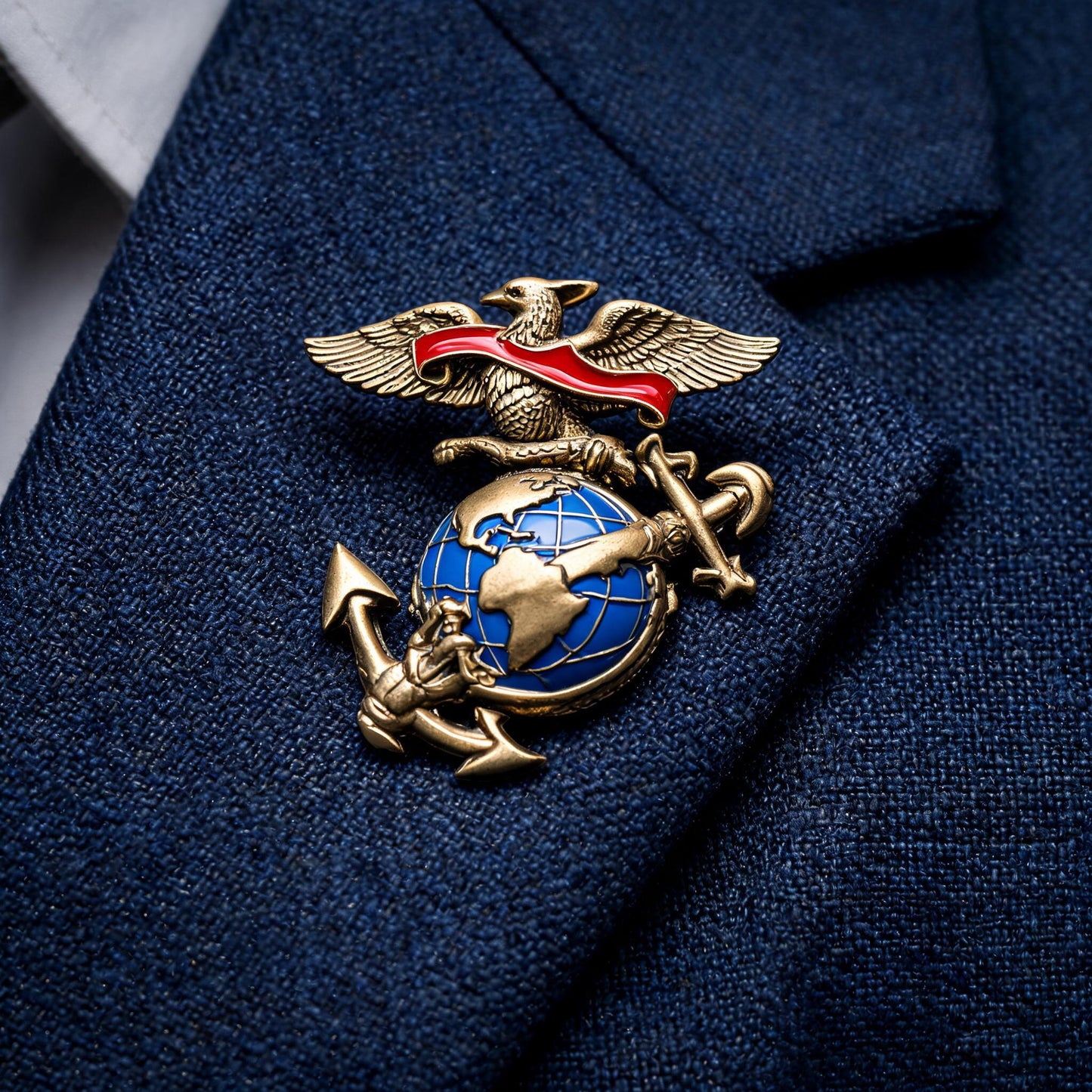 USMC Eagle Globe and Anchor Lapel Pin